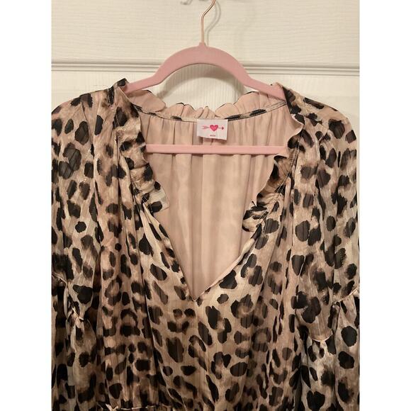 Buddy Love Zozo Elastic Waist Mini Dress in Oreo, M - Picture 6 of 11